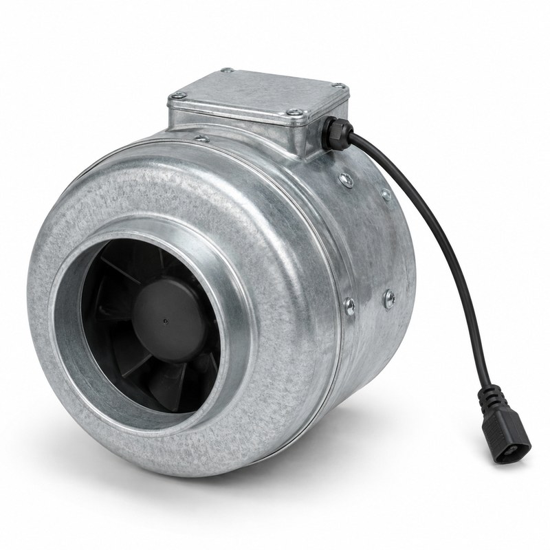 Ventilator fi 150 za distribuciju toplog zraka iz kamina