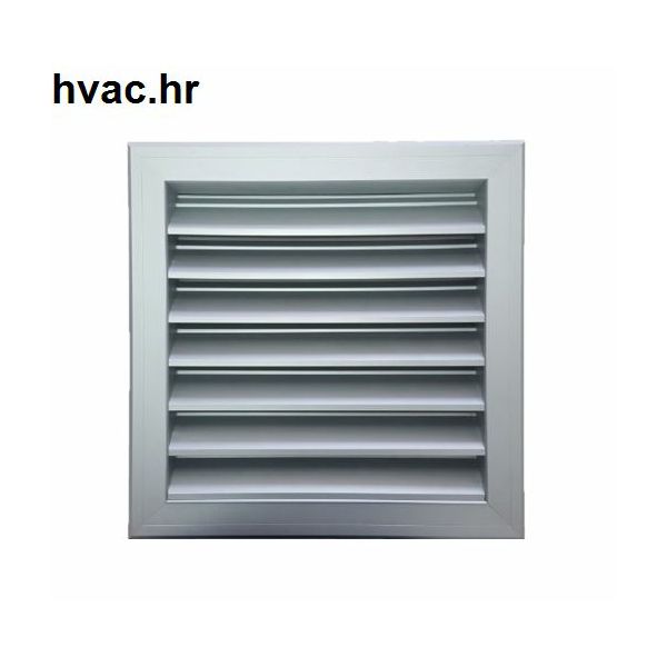 Pravokutna protukišna rešetka 200x200 (rešetka sa mrežicom)