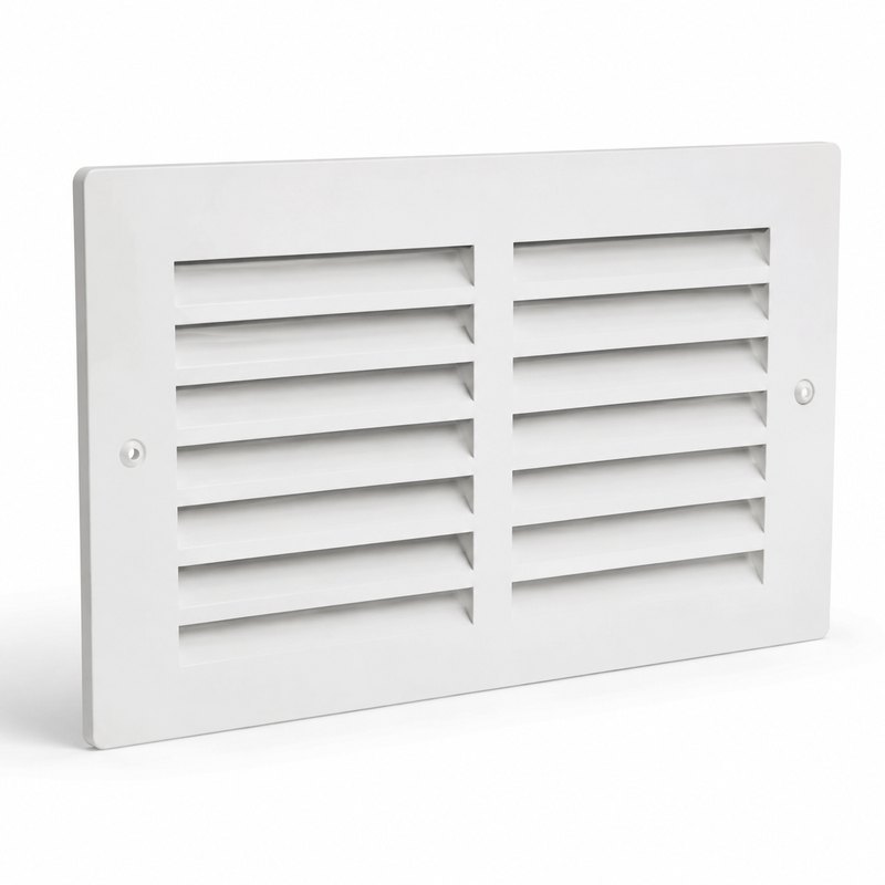 Ventilacijska rešetka za ugradnju u vrata 400x100